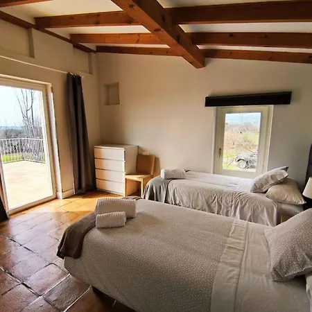 Casa Vacacional Con Piscina, Padel Y Bbq カンデレダ