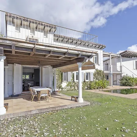 别墅 Casa Vacacional Con Piscina, Padel Y Bbq 坎德莱达