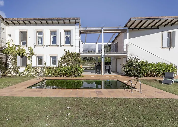 Casa Vacacional Con Piscina, Padel Y Bbq