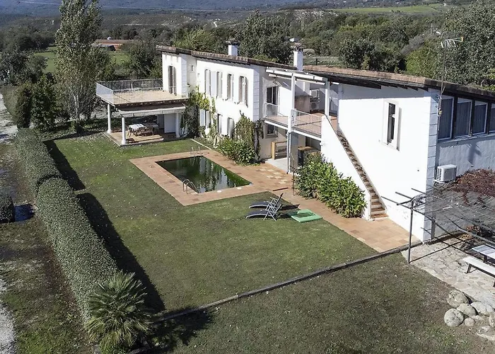 别墅 Casa Vacacional Con Piscina, Padel Y Bbq