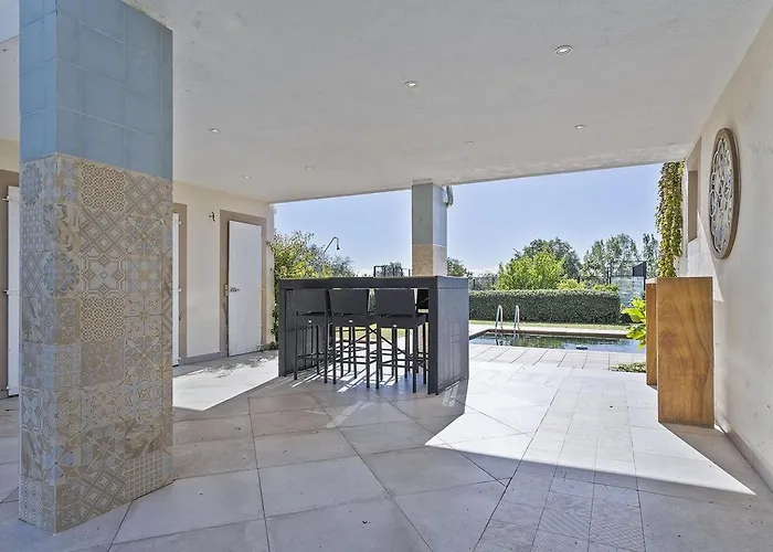 别墅 Casa Vacacional Con Piscina, Padel Y Bbq