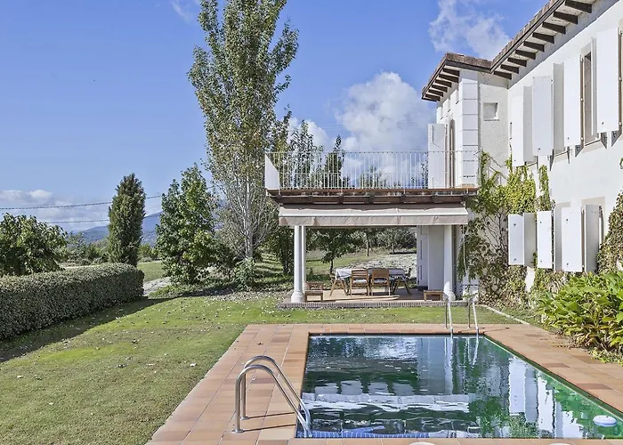 Casa Vacacional Con Piscina, Padel Y Bbq 别墅 坎德莱达