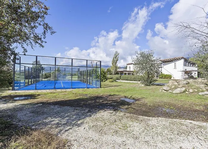 Casa Vacacional Con Piscina, Padel Y Bbq 别墅 *